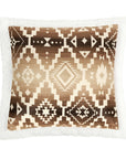 Campfire - Chalet Aztec Campfire Sherpa Pillow 6 Per Carton - Multi Color
