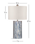 Coburn - Table Lamp - Blue