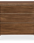 Eleana - Three Drawer Nightstand - Medium Wood