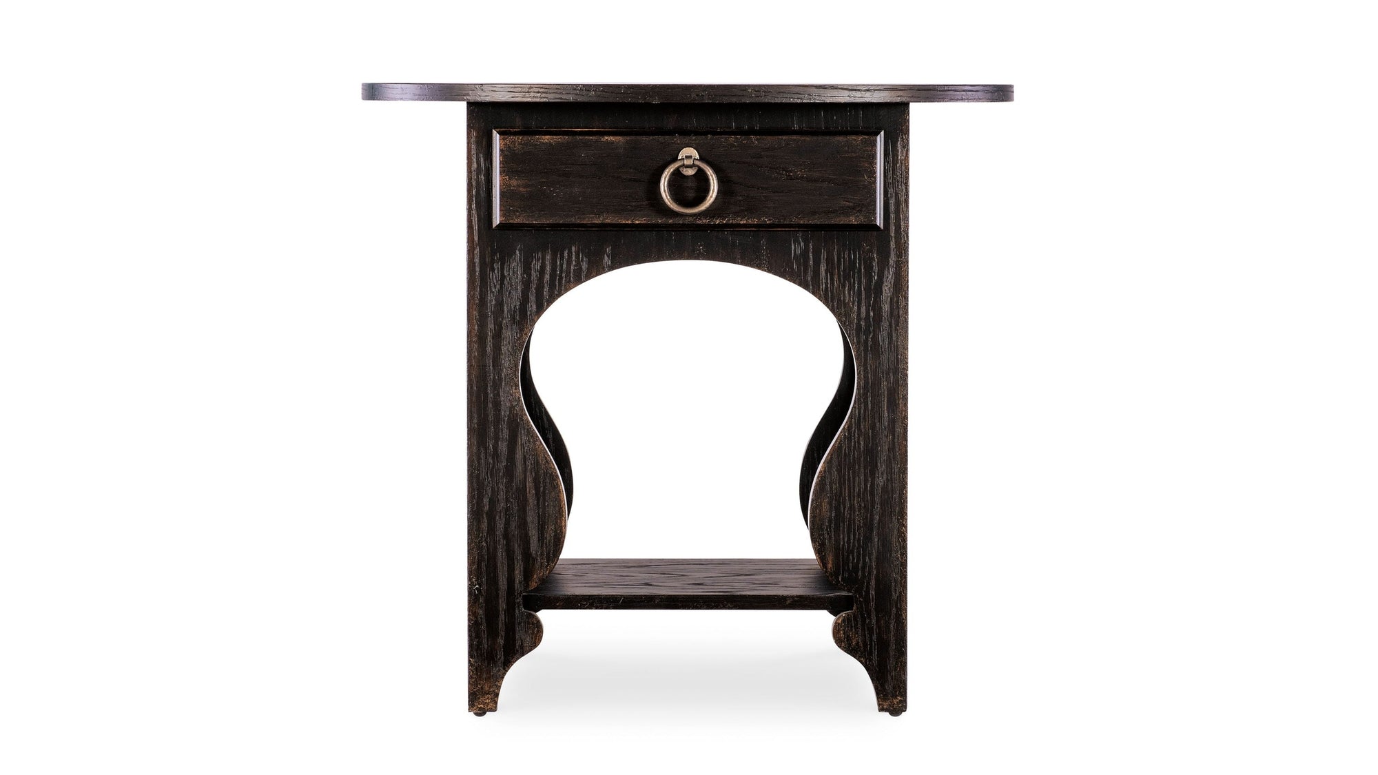 Americana - One-Drawer Oval Nightstand