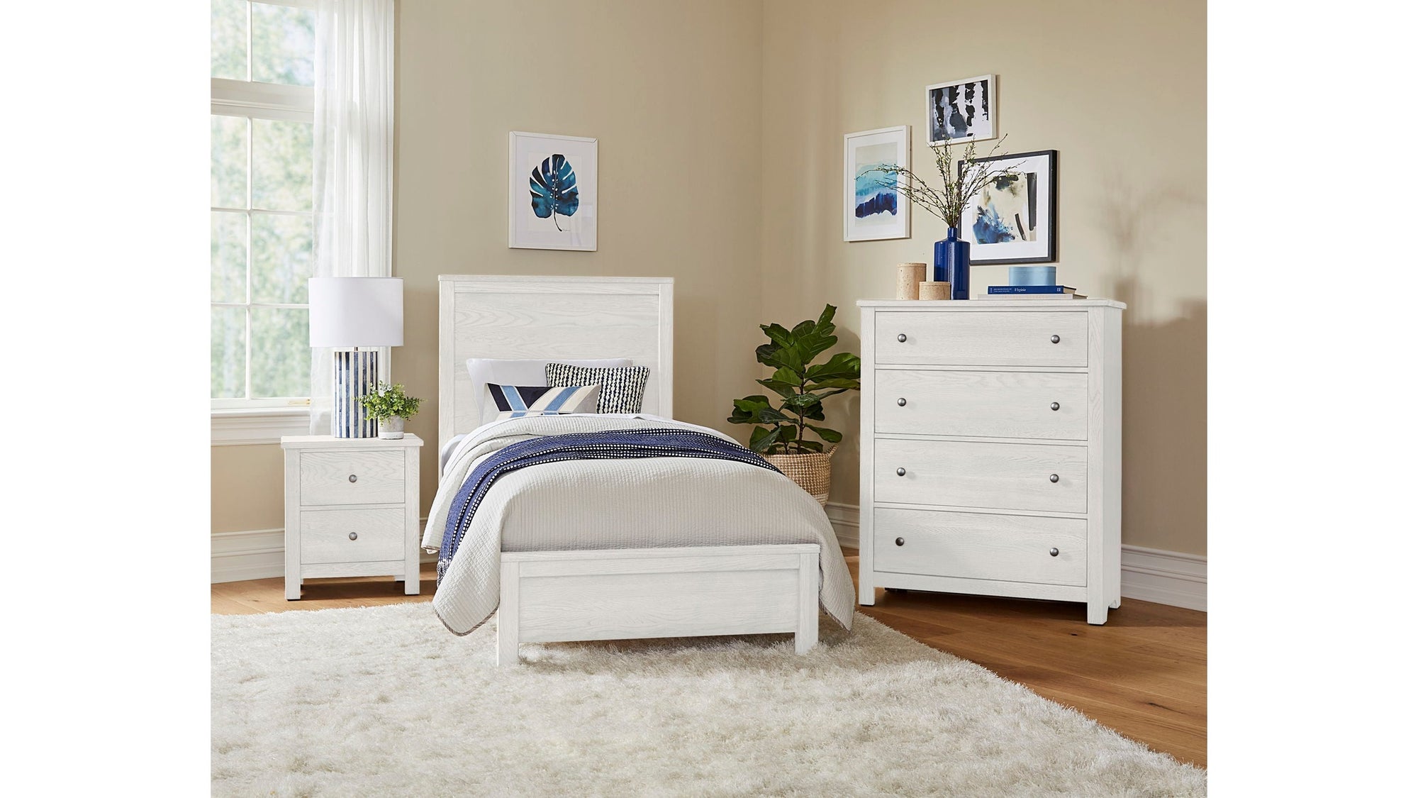 Fundamentals - 2 Drawer Nightstand