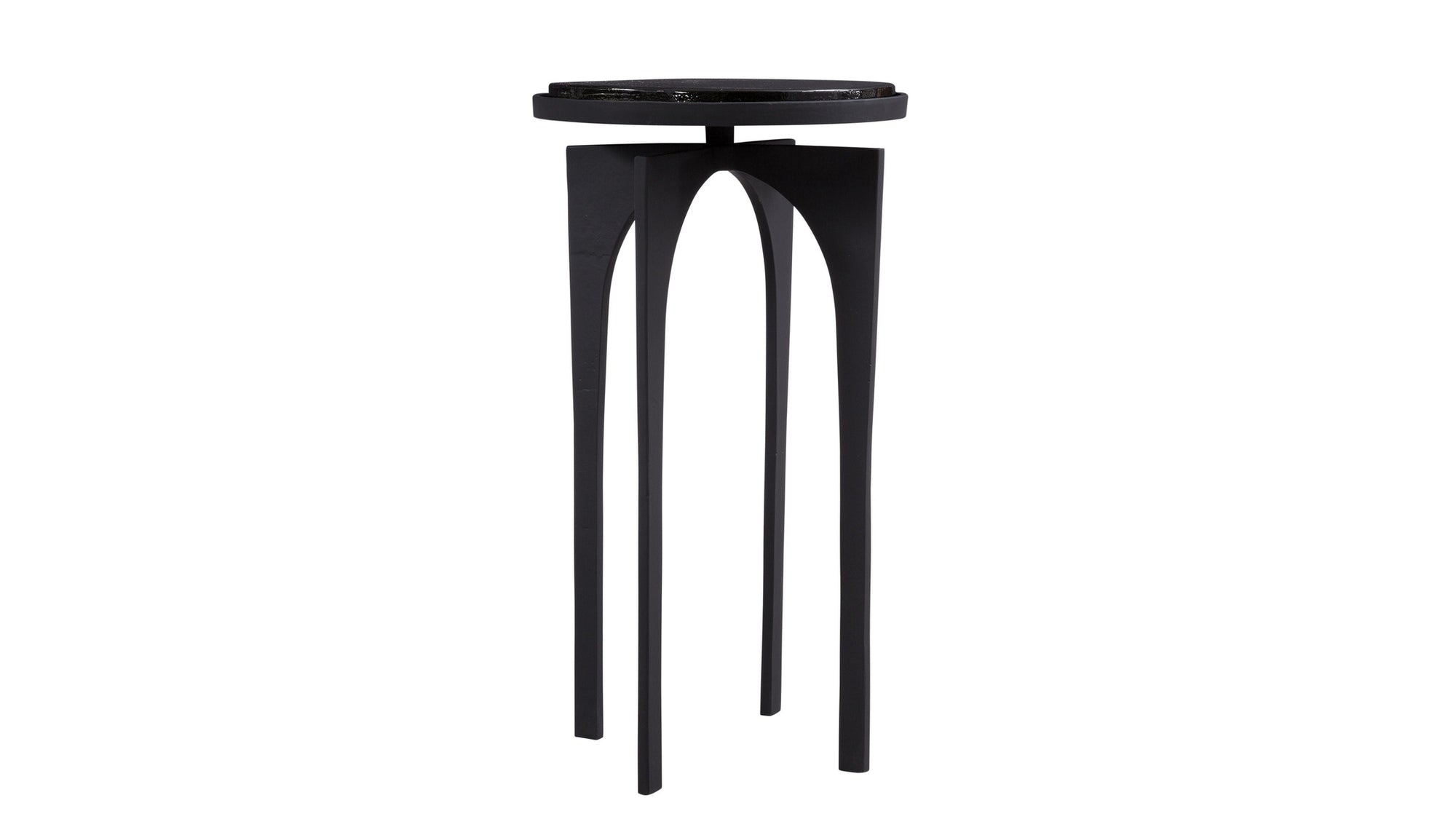 Moore - Accent Table - Matte Black