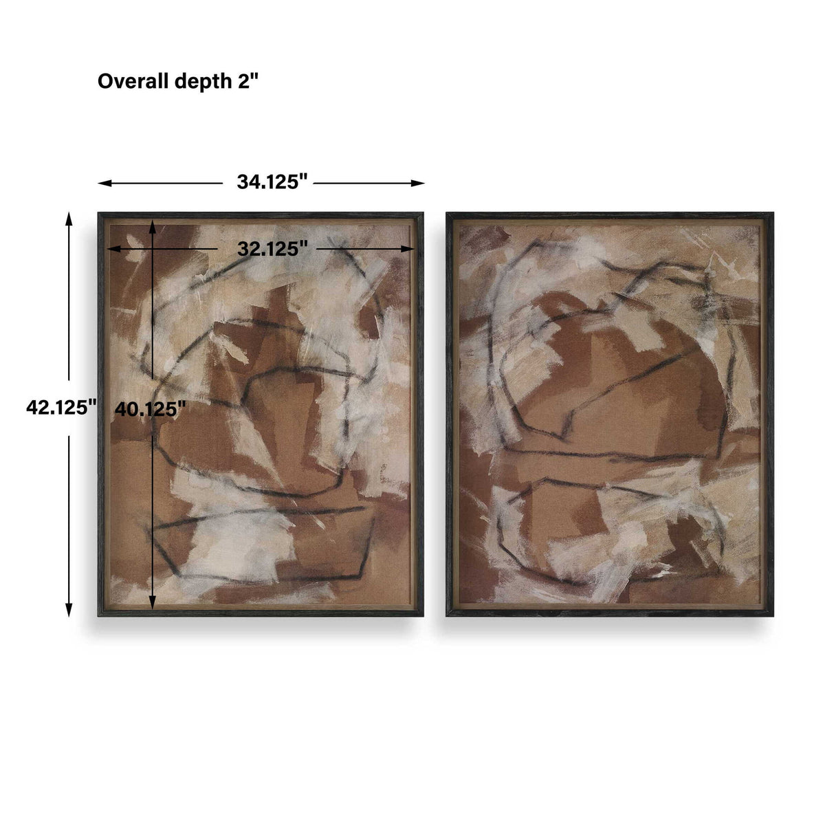 Rush &amp; Dash - Framed Prints (Set of 2)