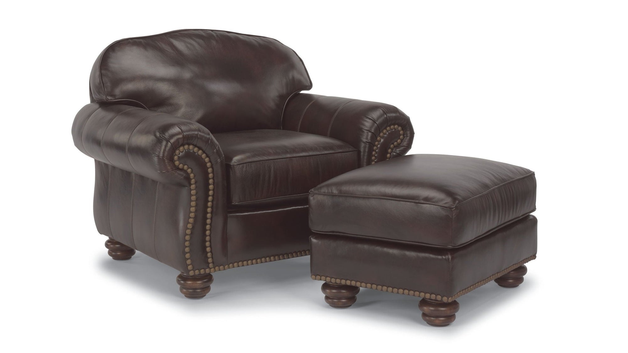 Bexley - Ottoman, Nailhead Trim
