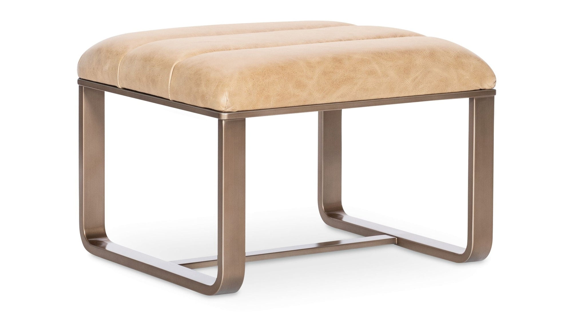 CC - Cooper Ottoman - Brown
