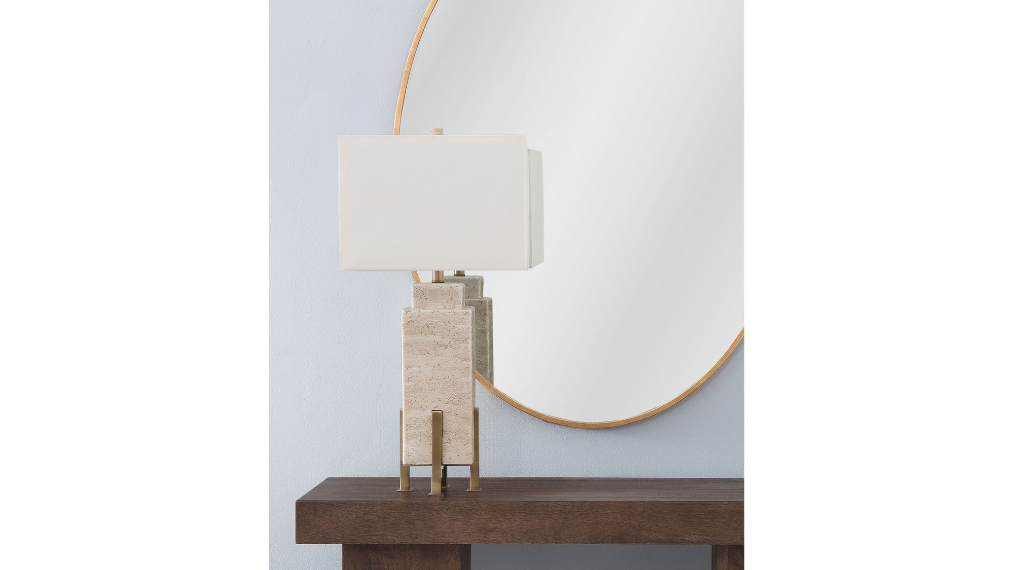 Iris - Table Lamp - Beige