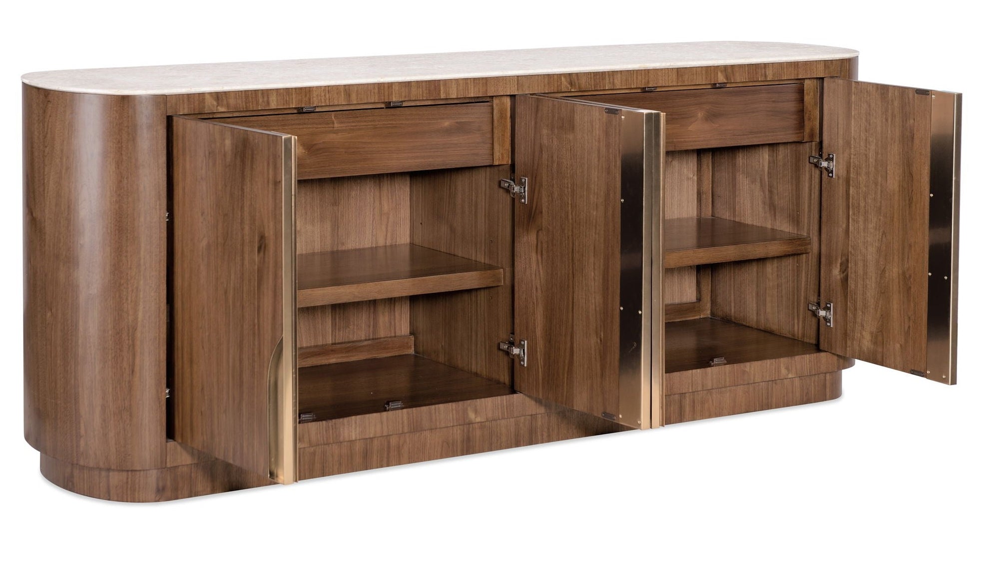 Eleana - Credenza - Medium Wood