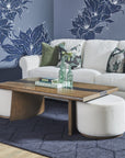 Lyra - Rectangular Coffee Table - Dark Brown