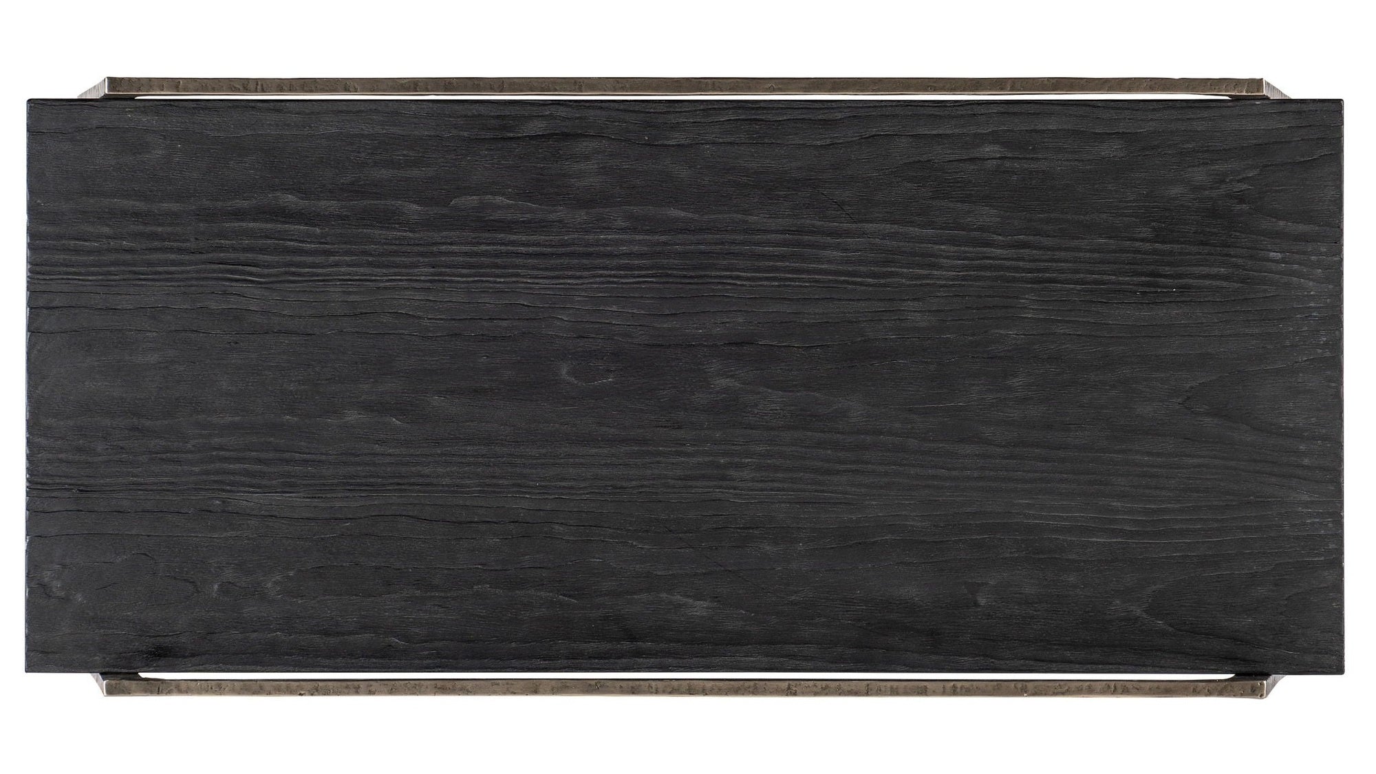 Chapman - Shou Sugi Ban Rectangle Cocktail Table - Black