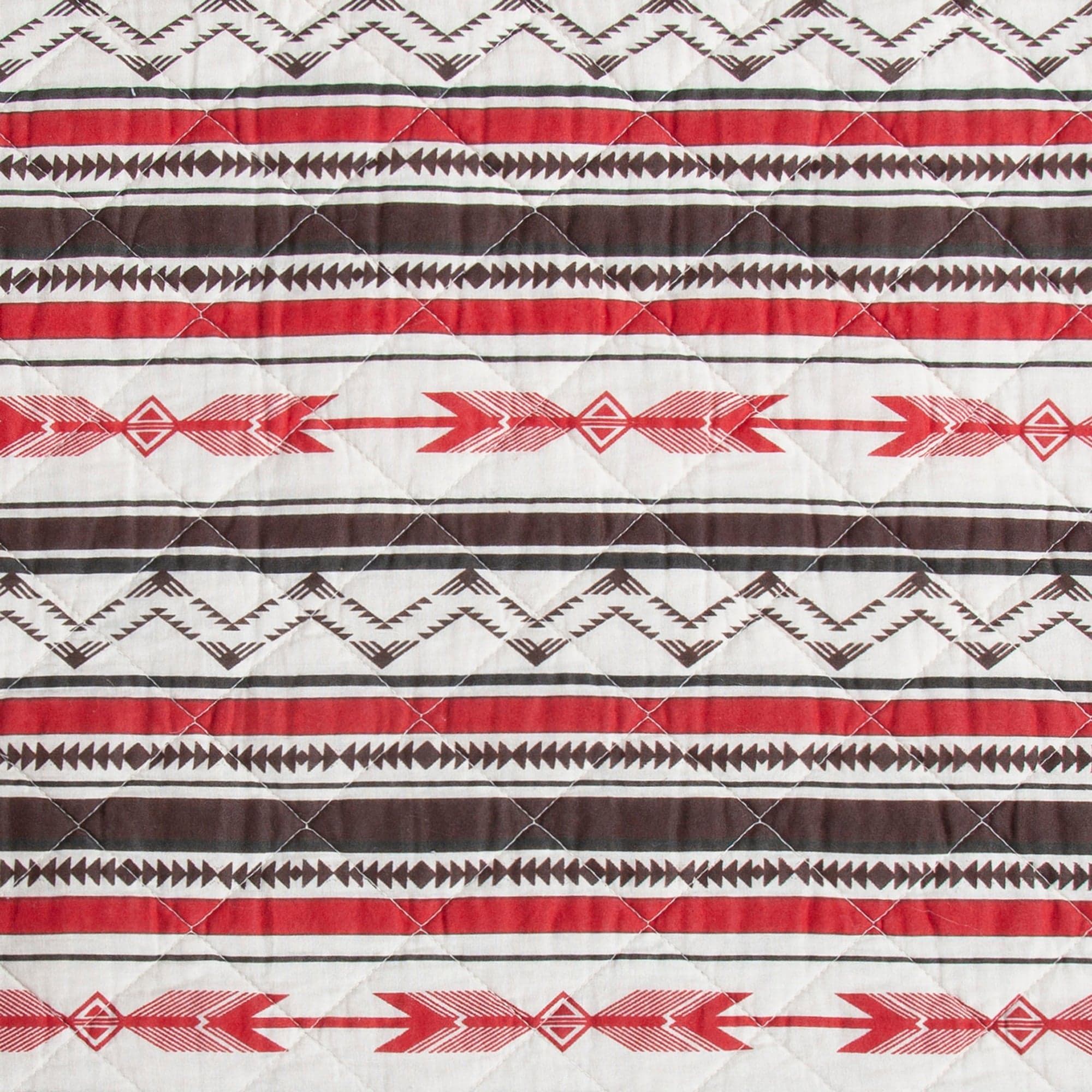 Cortez - King Reversible Quilt Set (Set of 3) - Tan
