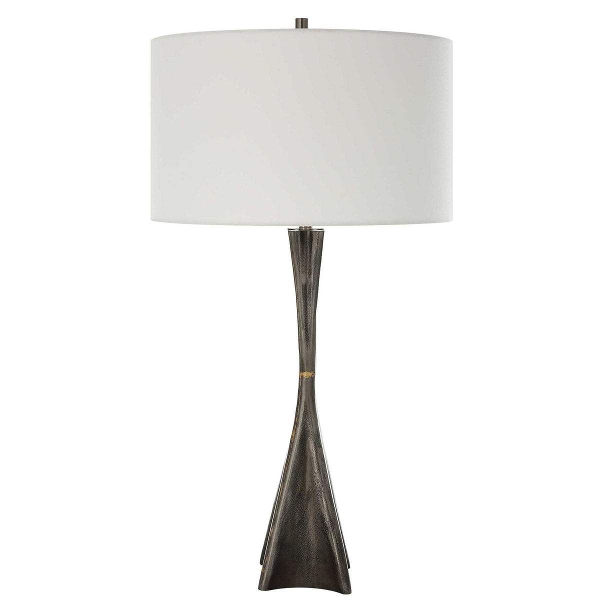 Keiron - Industrial Table Lamp - Dark Gray