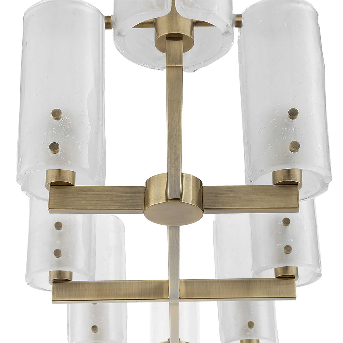 Mistie - 8 Light Linear Chandelier - Bronze