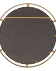 Carrizo - Round Mirror - Bronze
