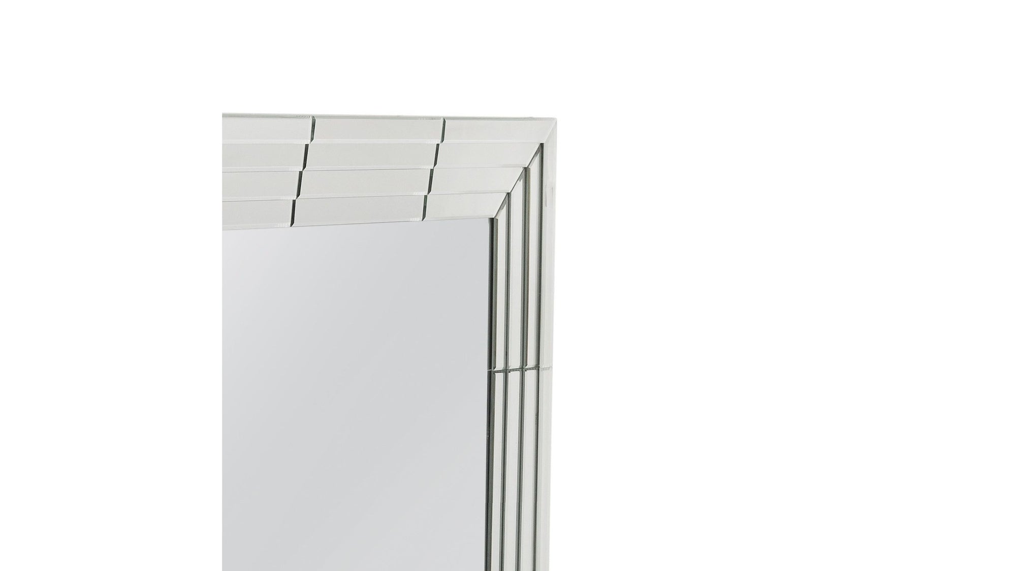 Serena - Wall Mirror - Silver Leaf