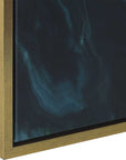 Serene Green - Framed Abstract Art