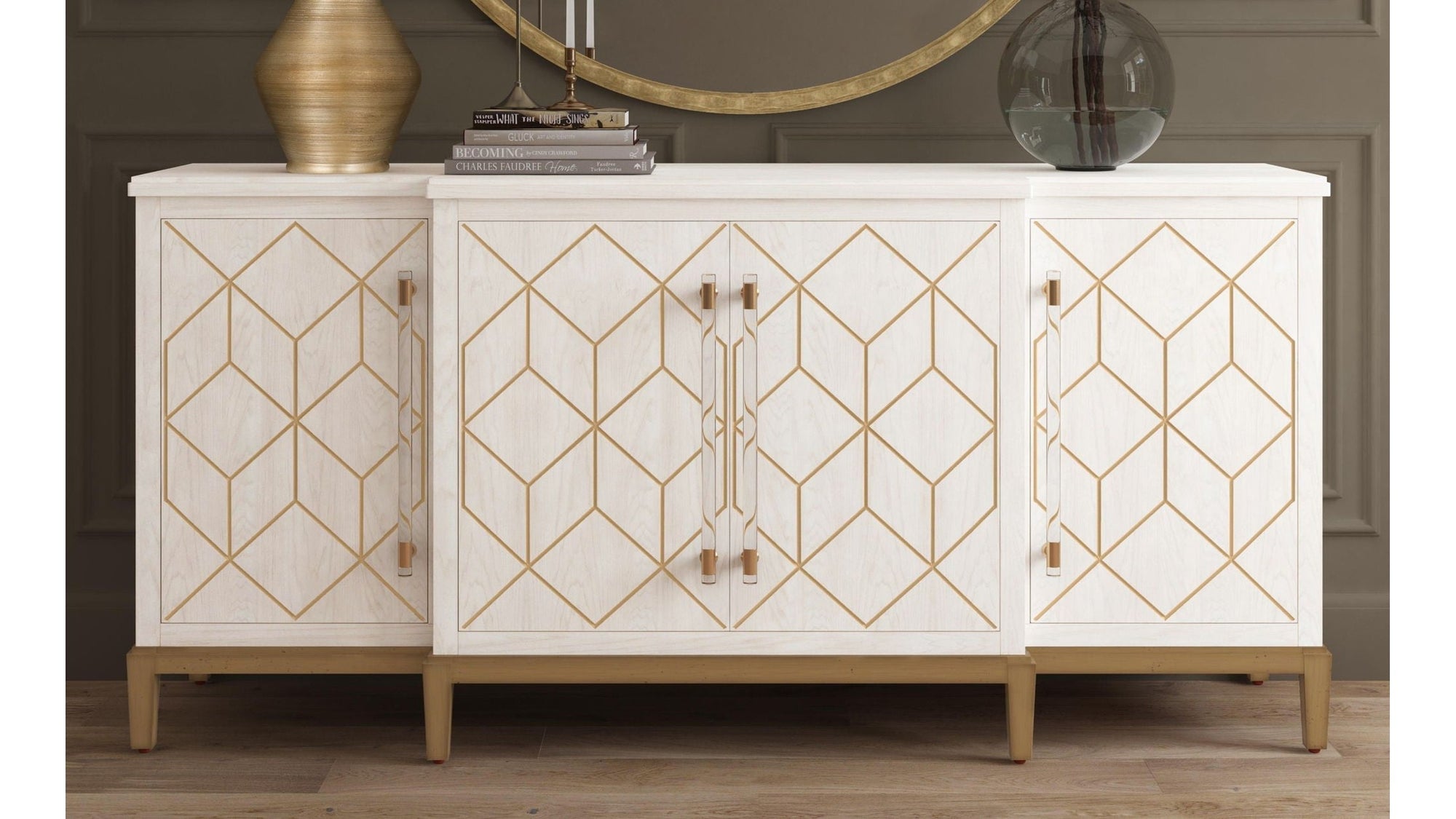 Perrine - Server - White