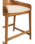 Saddle - Counter Stool - Light Brown