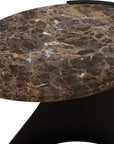 Welling - Modern Metal Side Table - Black