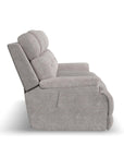 Zecliner Zofa - Power Sleep Sofa With Power Headrests & Lumbar - Dove