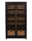 Merlot - Cabinet - Light Brown / Black