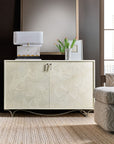 Melange - White Lotus Hall Chest - White