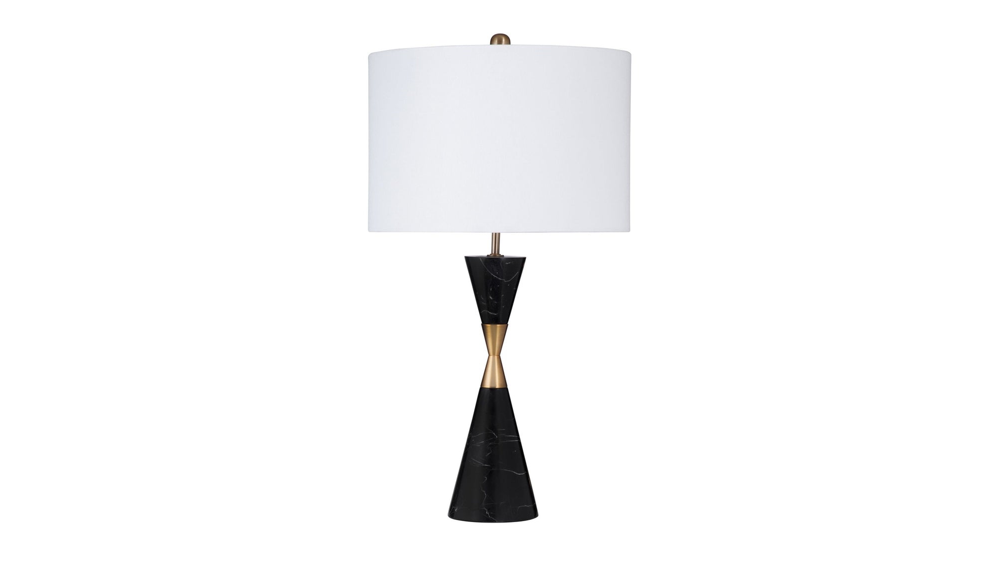 Tana - Table Lamp - Black / White