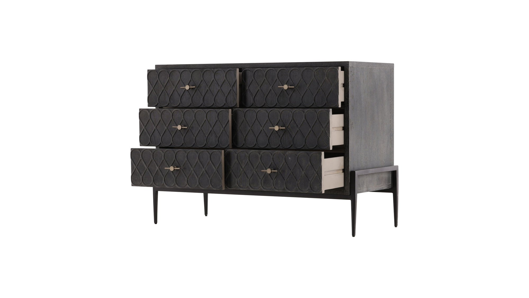 Stevens - Chest - Black