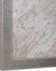 Mesmerize - Abstract Art - Light Gray