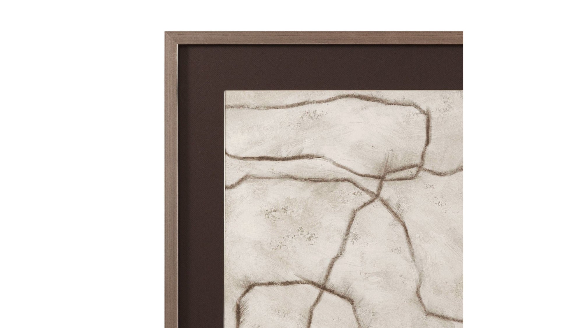 Conversations In The Present Framed Print - Gray / Off White
