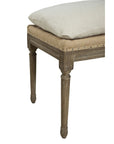 Milton - Bench - Beige / Light Brown