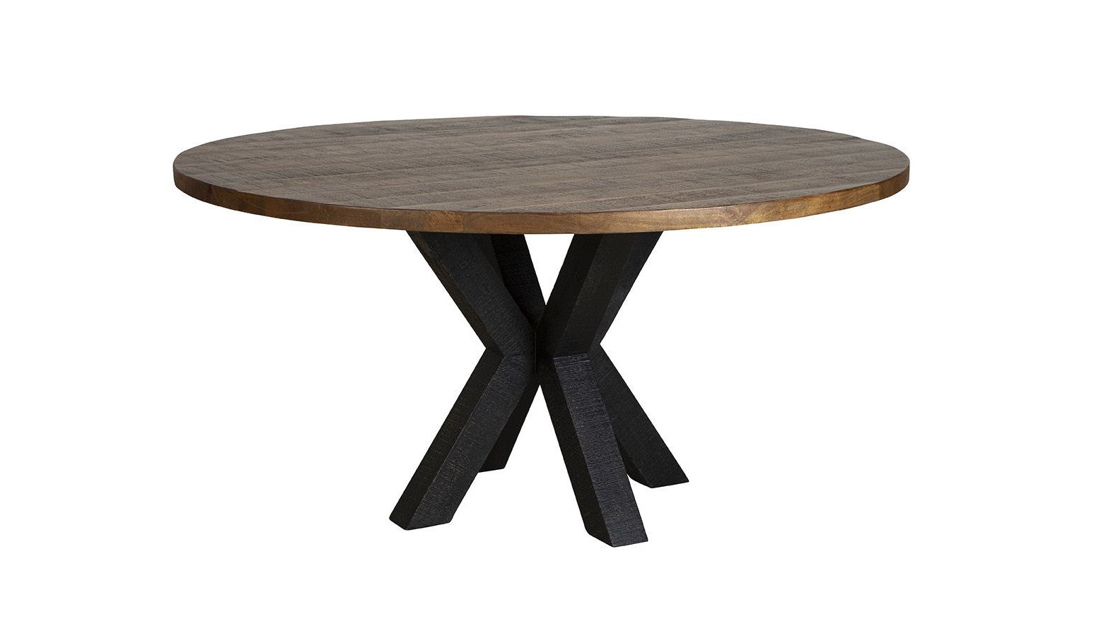 Bridgerton - Dining Table - Light Brown / Black