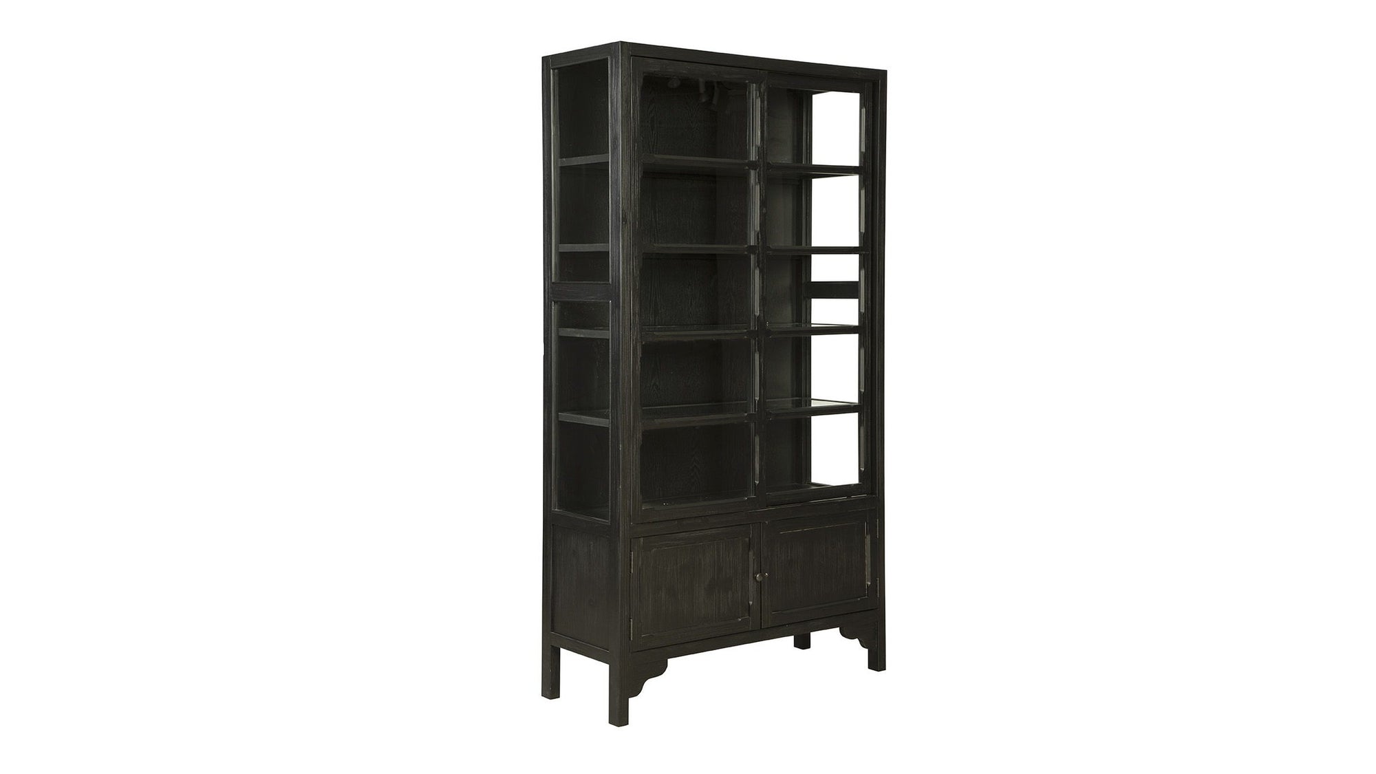 Peebles - Display Cabinet - Black