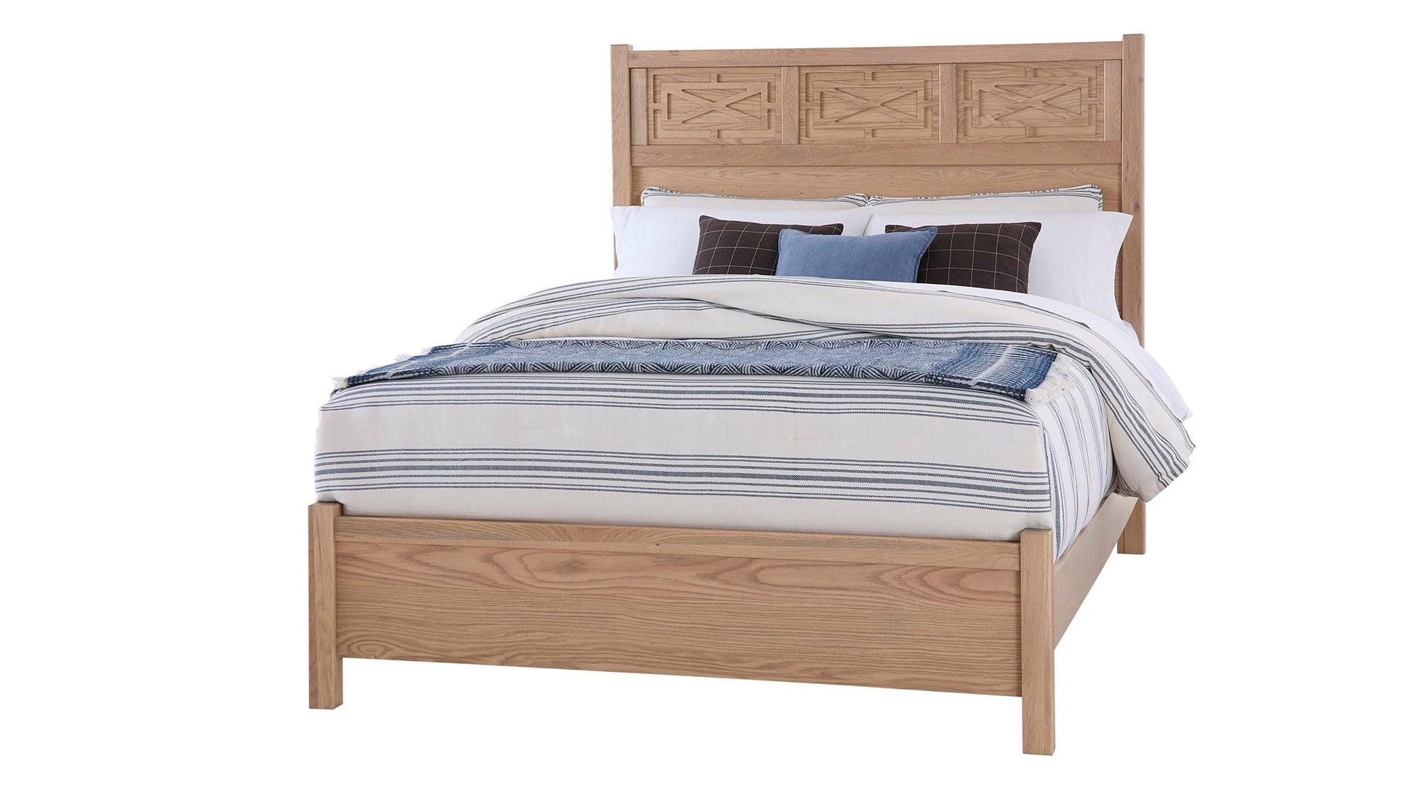 Tide & Timber - Fretwork Panel Bed
