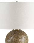 Rya - Ceramic Table Lamp - Brown