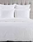 Border Embroidery - Twin Duvet Cover Set (Set of 2) - White