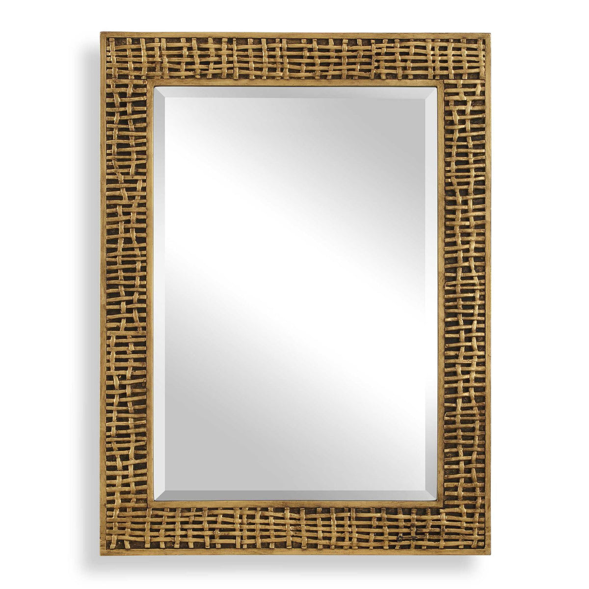 Woven In - Time Mirror - Gold