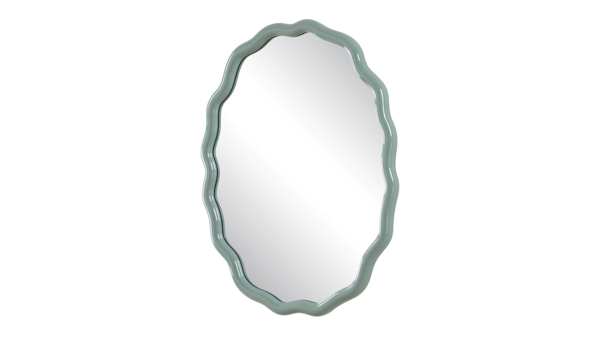 Isly - Robin's Egg Oval Mirror - Blue