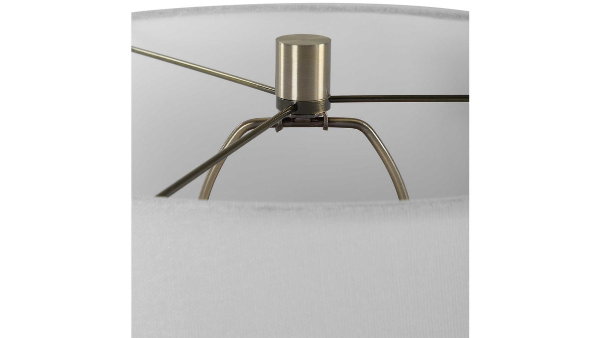 Foster - Black Glaze Table Lamp