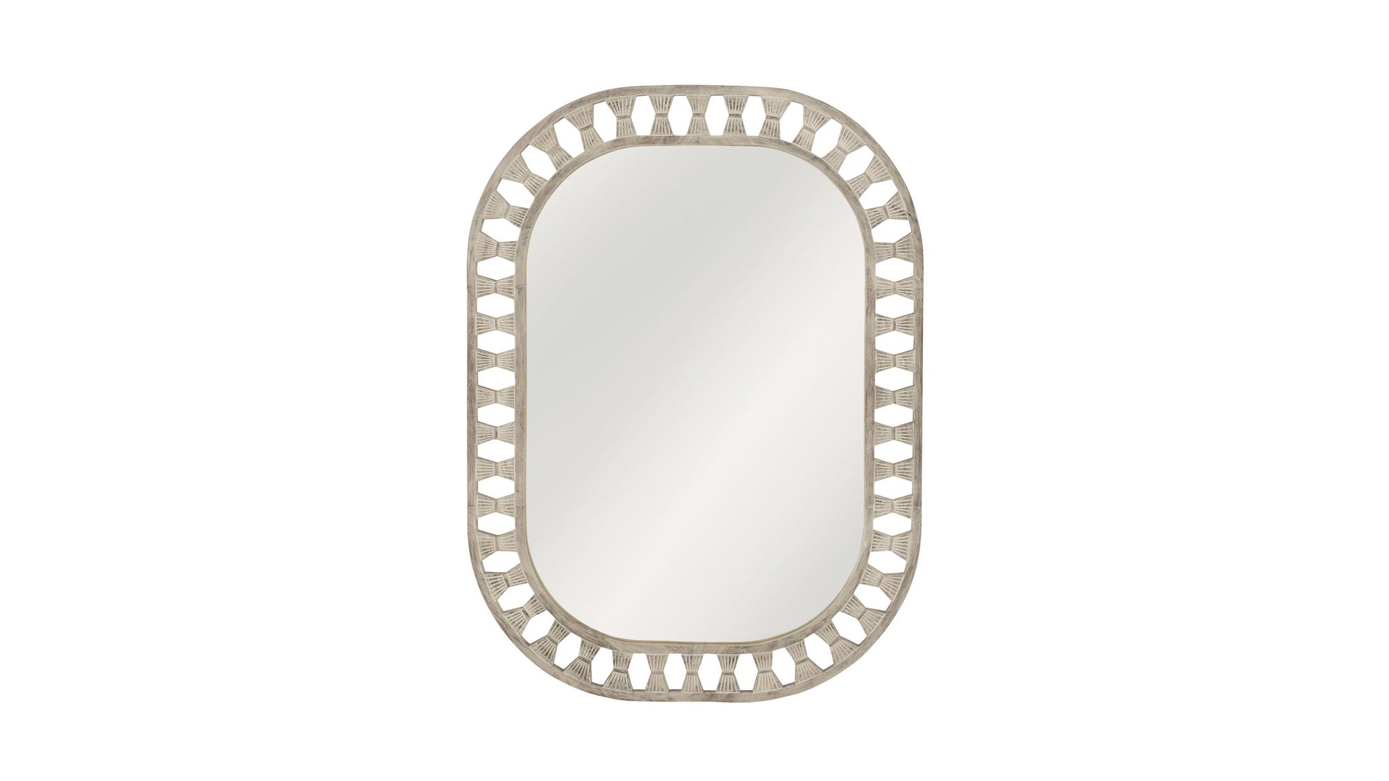 Enya - Wall Mirror - Beige
