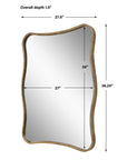 Pavia - Curvy Vanity Mirror