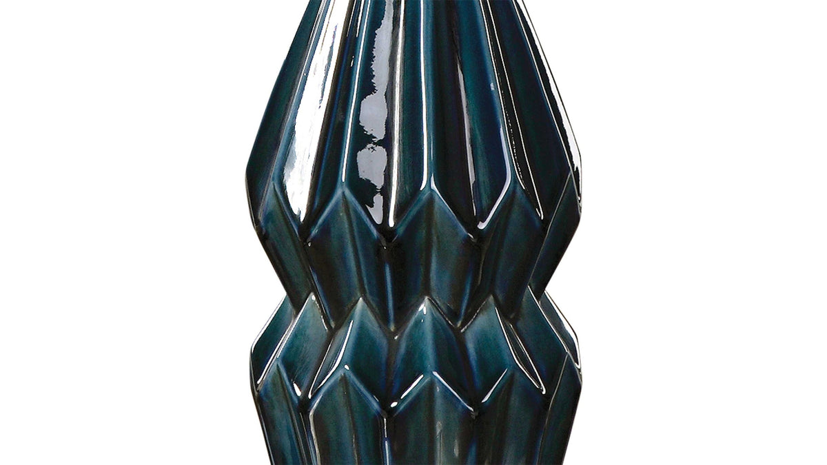 Prussian - Ceramic Lamp - Blue