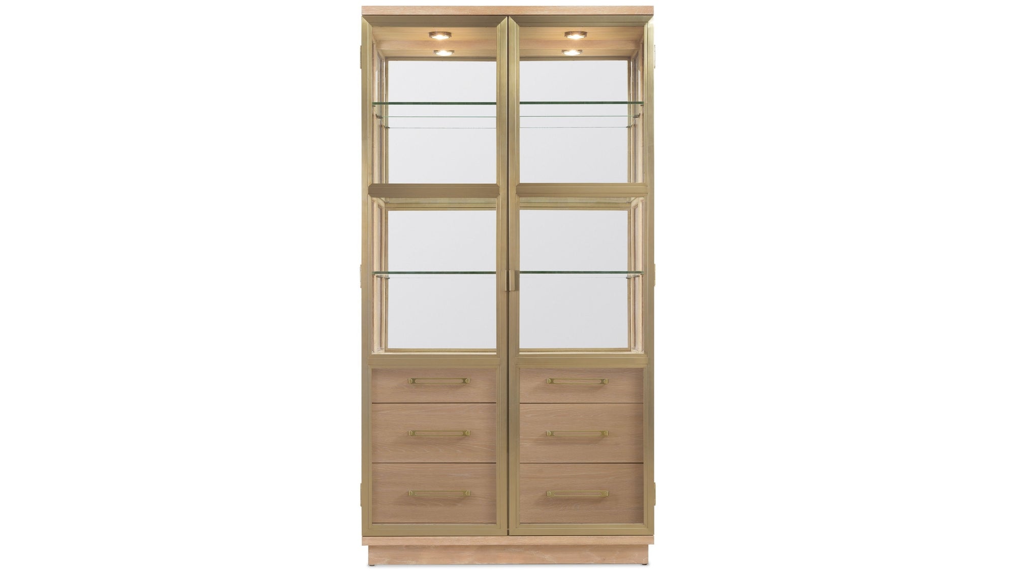 Banyon Bay - Display Cabinet - Desert Oak