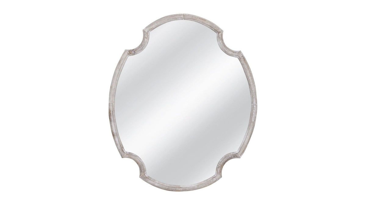 Fairvale - Wall Mirror - White Wash