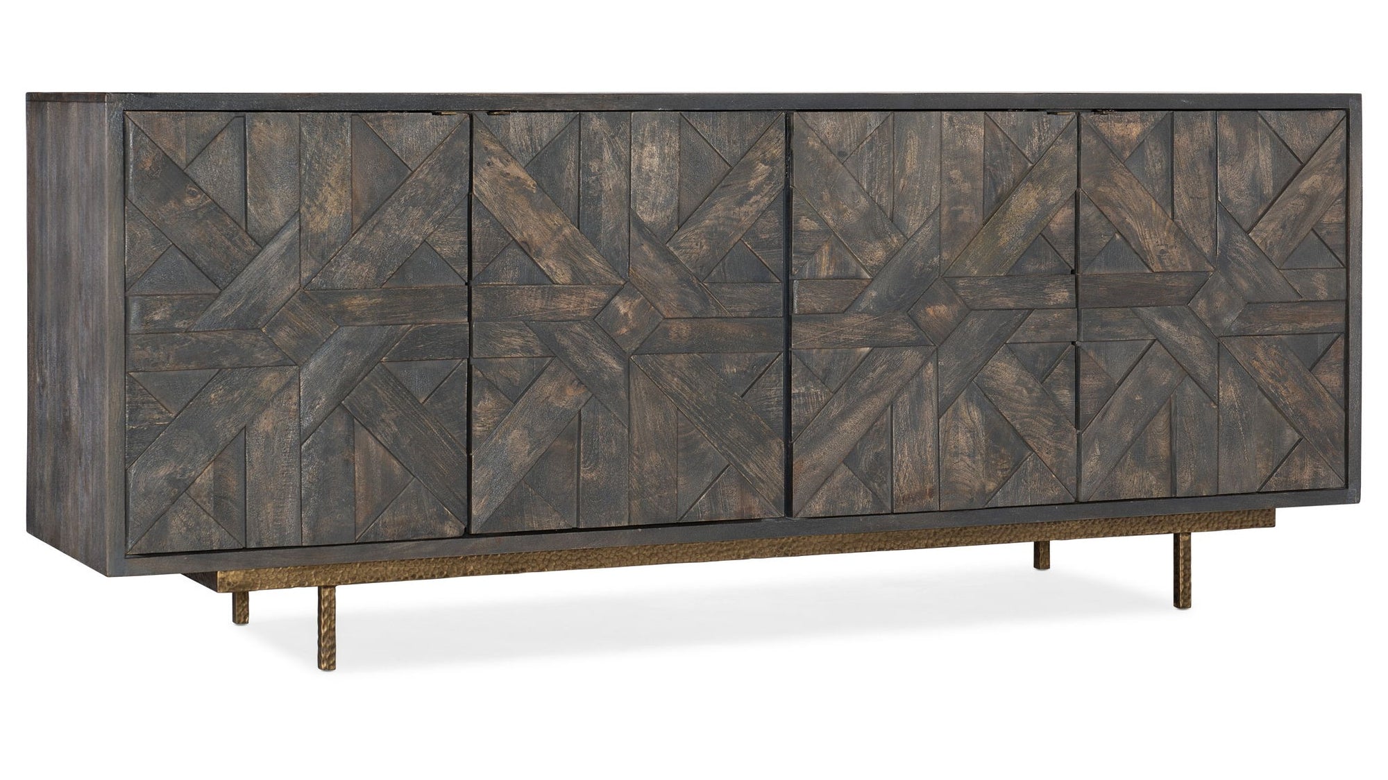 Commerce And Market - Layers Credenza - Dark Gray