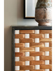 Commerce And Market - Weaver 2-Door Accent Chest - Dark Gray