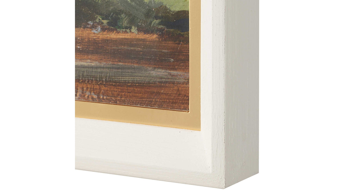 Whispering Cloudscapes - Landscape Print - Light Brown