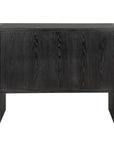 Bierk - 2 Door Cabinet - Dark Stain