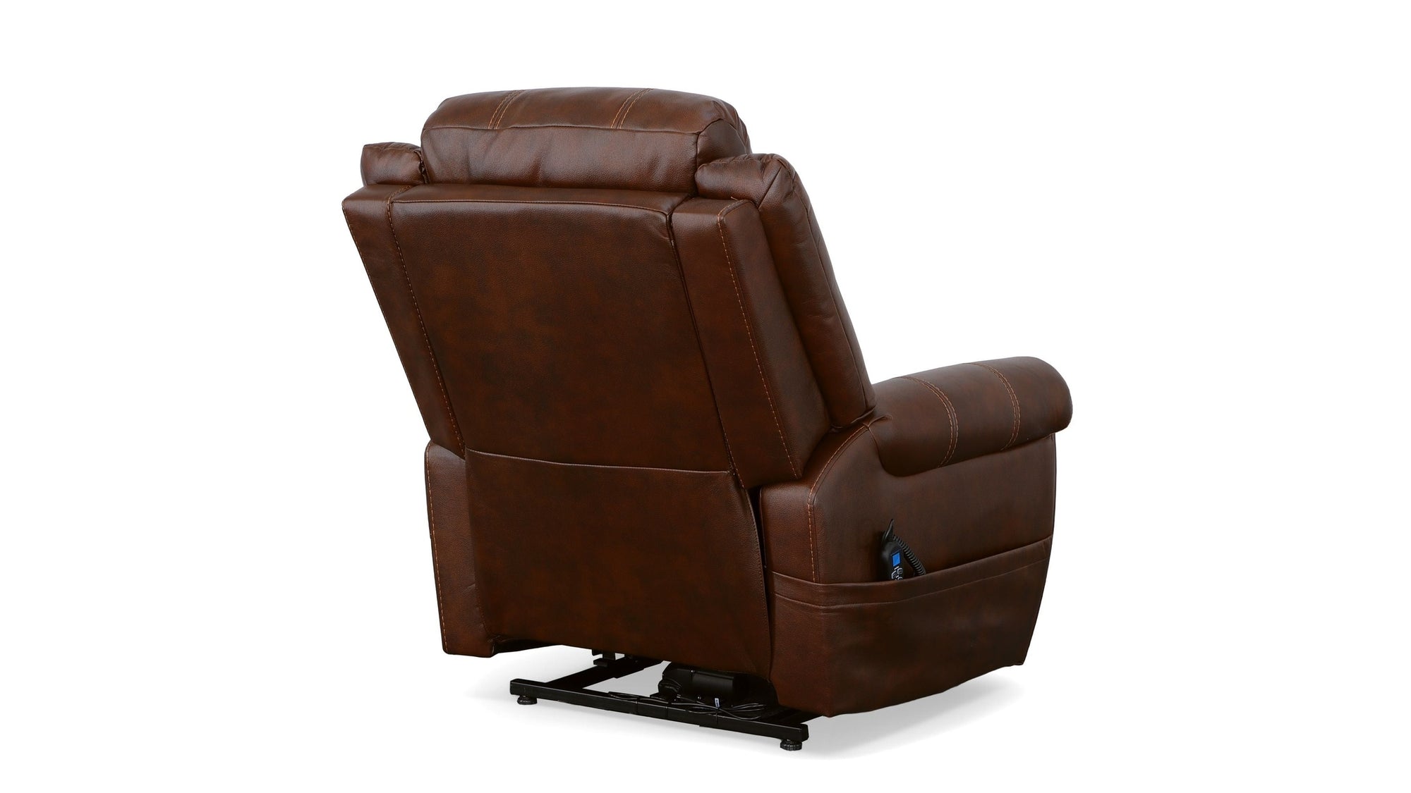 Oscar - Power Lift Recliner With Right-Hand Control & Power Headrest - Pumpernickel