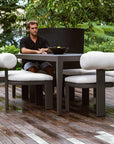 Bolster Back - Outdoor Dining Chair
