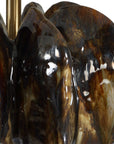 Jaudon - Glass Table Lamp - Brown